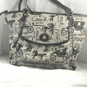 Coach Tote Shoulder Carryall.